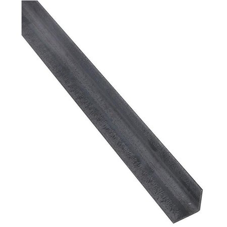 STANLEY 4060BC Series Angle Stock, 112 in L Leg, 72 in L, 18 in Thick, Steel, Mill N215-475